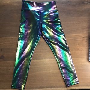 Zyia Mirage Metallic Plus Light N Tight leggings